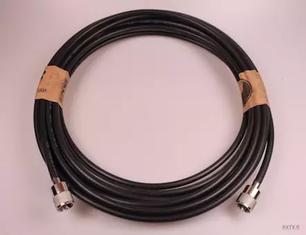 30m MINI-8 (RG8X) VALMISKAAPELI UHF-UROSLIITTIMILLÄ - Koaksiaalivälikaapelit - 703150 - 2