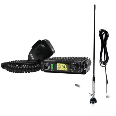 PRESIDENT 2 BILL CB27 LA + SIRIO T3 ANTENNI, UUTENA VOX-ÄÄNIOHJAUS JA SCAN - SKIP TOIMINTO - CB27 TARJOUSPAKETIT - 140240 - 1