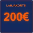 Lahjakortti 200 euroa - Lahjakortit - 99999984-200 - 1