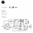 AV-1 CB27 6-pin KURJENKAULAMIKROFONI PRESIDENT, MIDLAND, ALBRECT, JOPIX, CRT - Mikrofonit radiopuhelimiin - 307130 - 4