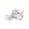 DIPOLI DUAL KIINNIKE 3/8 ANTENNEILLE UHF-syötöllä MASTOON, PARVEKKEELLE, ... - Kiinnitystelineet antenneille - 602080 - 2