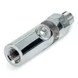 KULMAJALKA 3/8"-u - 3/8"-n ANTENNILLE KULMA SÄÄDÖLLÄ - Antenniadapterit ja jouset - 604010 - 6