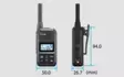 ICOM IC-U20 SR PMR446 RADIOPUHELIN IP54 USB-C LADATTAVA .. VOIMAKAS KIRKAS ÄÄNI !!! - PMR446 AMMATTIRADIOPUHELIMET - 207060 - 4