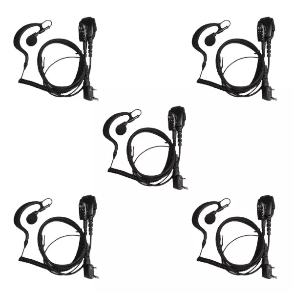 5 x JD-230XED7 PKT23 FLEX HEADSET, VOIMAKAS ja KIRKAS ÄÄNI - Kenwood PKT-23 headsetit - 140680 - 1