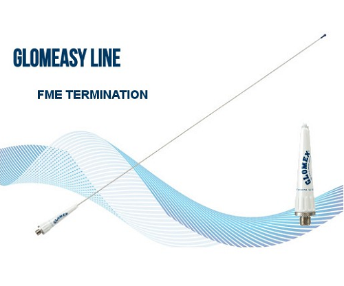GLOMEX RA106SLS FME MERI-VHF TERÄSANTENNI 90cm MASTOON tai TELINEESEEN KIINNITETTÄVÄ - Veneantennit - 509020 - 1