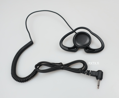 JD-ED7/C/K D-LENKKIKUULOKE 2,5mm KULMA LIITIN KENWOOD WOUXUN NORDLAND - Korvakuulokkeet 2,5mm liittimellä - 304010 - 1