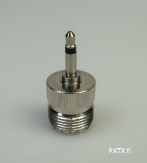 UHF35 UHF-n / 3,5mm TECSUN, SANGEAN ULKOANTENNI ADAPTERI - Liitinadapterit - 704960 - 1