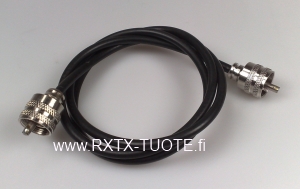 1m VÄLIKAAPELI RG-58 UHF-UHF / PL-PL - Koaksiaalivälikaapelit - 703030 - 1