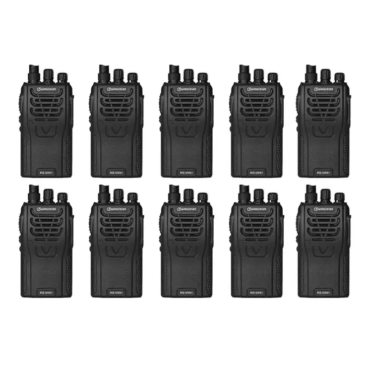 10 x WOUXUN UVA1 VHF AMMATTIRADIOPUHELIN 136-174 MHz 5W IP55 - VHF TARJOUSPAKETIT - 20505810 - 1