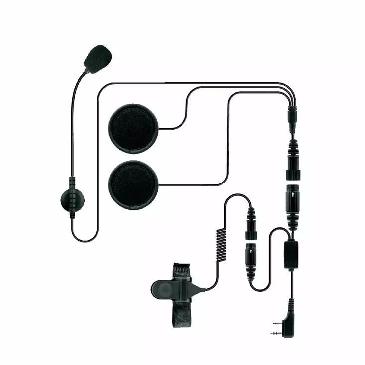 HM200-K AVO KYPÄRÄSETTI KENWOOD WOUXUN KYPÄRÄPUHELIN - Kypäräheadsetit - 902020 - 1