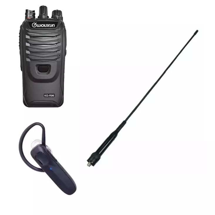 WOUXUN KG-R96 BT + BT-20 HF + LONG68 TEHOANTENNI, BLUETOOTH METSÄSTS VHF TEHO 8W KAHDELLA ANTENNILLA - RHA68 KÄSIRADIOPUHELIMET - 202040 - 1