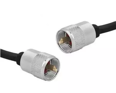 15m MINI-8 (RG8X) VÄLIKAAPELI UHF-LIITTIMILLÄ - Koaksiaalivälikaapelit - 703111 - 2