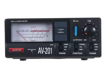 AVAIR AV-201 SWR / PWR MITTARI 1,8 - 160MHz 5W/1000W - SWR-Mittarit - 601021 - 2