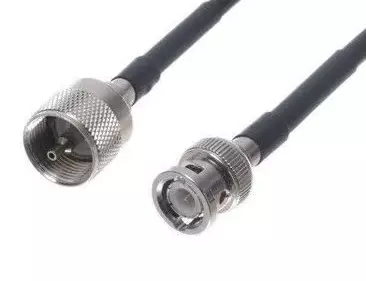 10m VALMISKAAPELI UHF-u / BNC-u LIITTIMILLÄ CS PREMIUM RG58 KAAPELIA - Koaksiaalivälikaapelit - 703161 - 1