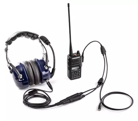 HED-26 HEADSET AB-650 ILMAILURADION - Audiovälijohdot ja -adapterit - 306031 - 1