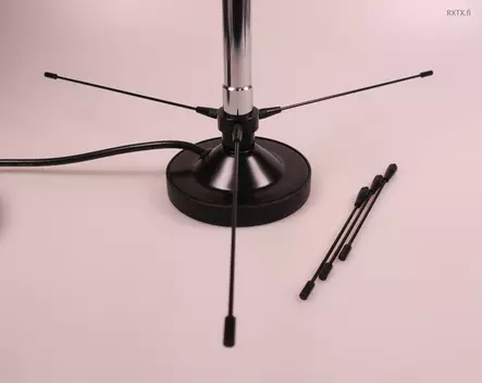 Q5 MGP MAG 2m/70cm DUALBAND MAGNEETTIANTENNI MAATASOILLA - UHF autoantennit 370-500 MHz - 140701 - 2