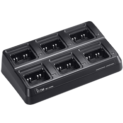 ICOM BC-214N UUSI IC-F3002 MALLIN 6-PAIKKAINEN PÖYTÄLATURI IC-F3002, IC-F4002, IC-F27SR RADIOIHIN - Icom laturit - 302101 - 1