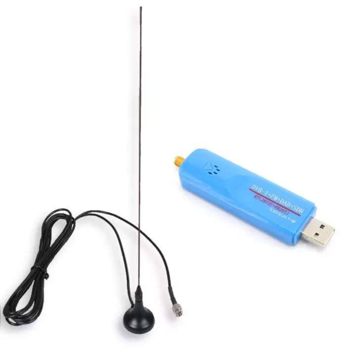 RTL-SDR STICK + MRM-100S MAGNEETTIANTENNILLA 500 kHz - 1,7 GH - SDR-tietokonevastaanottimet 0,1-3000MHz - 140151 - 1