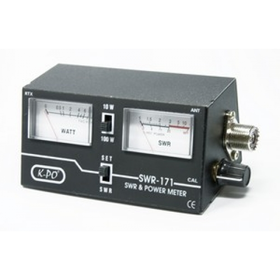 SWR 171 DUAL SWR MITTARI TEHO JA SWR NÄYTÖLLÄ 25-30MHz - SWR-Mittarit - 601011 - 1
