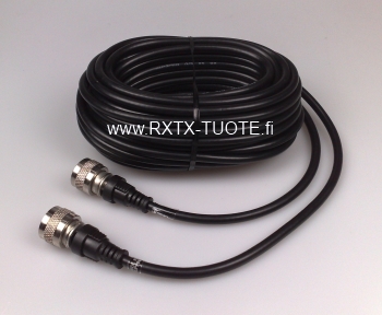 10m NC-535 R1000 VÄLIKAAPELI RG58 UHF-UHF - Koaksiaalivälikaapelit - 703011 - 1