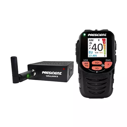 PRESIDENT WILLIAM II CB27 LA-RADIOPUHELIN 12/24V - CB27 AJONEUVORADIOPUHELIMET - 201061 - 1