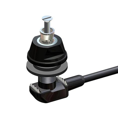 PANORAMA M10 ANTENNINJALKA 5m KAAPELI BNC-LIITIN - Kiinteät antennijalat - 602061 - 1