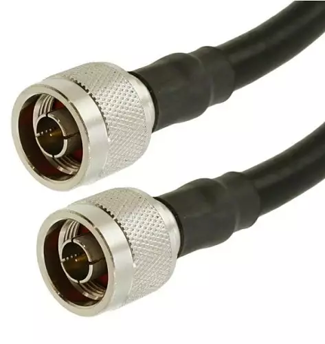 10m RG213 N-uros PREMIUM VALMISKAAPELI - Koaksiaalivälikaapelit - 703121 - 1