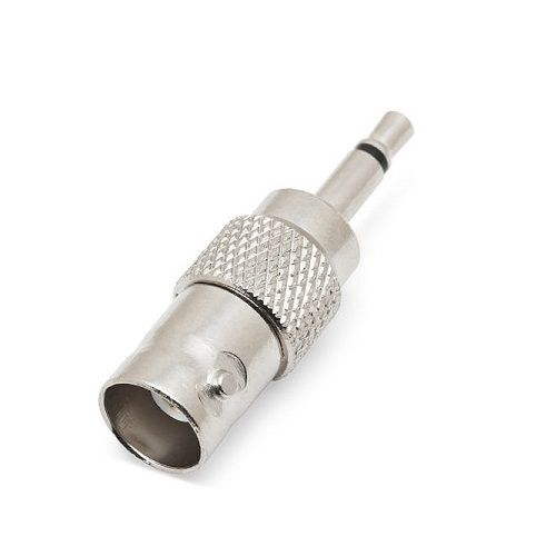 BNC-n / 3,5mm PLUGI ADAPTERI MAAILMANRADION LISÄANTENNIN SYÖTTÖÖN - Liitinadapterit - 704081 - 1
