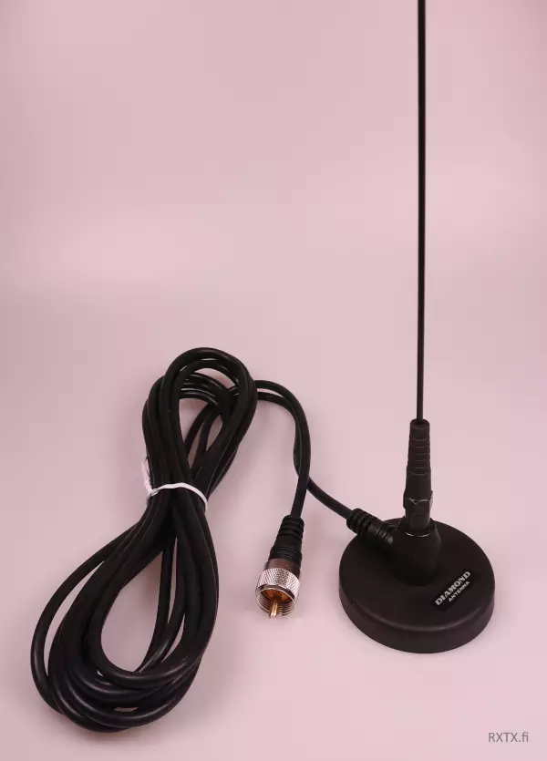 SCAN 14 MC201 DIAMOND MAGNEETTIANTENNI RHA68 1/4 AALLON PIISKA - RHA68 autoantennit 66-88 MHz - 140211 - 1