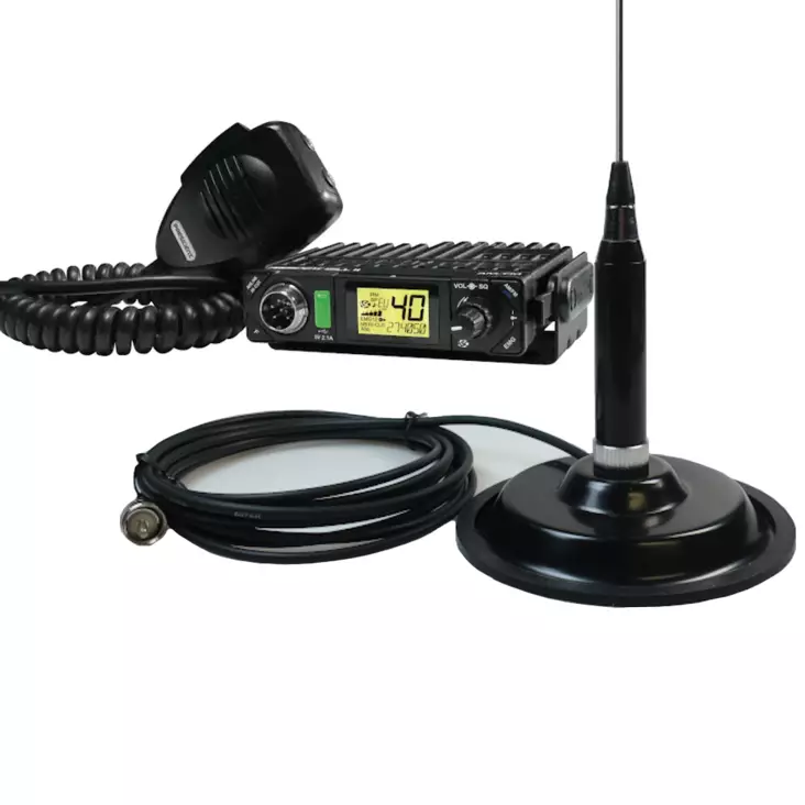 PRESIDENT BILL 2 CB27 LA + ANYTONE TX-007 ANTENNI, UUTENA VOX-ÄÄNIOHJAUS JA SCAN - SKIP TOIMINTO - CB27 TARJOUSPAKETIT - 140241 - 1