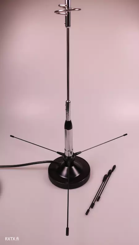 Q5 MGP MAG 2m/70cm DUALBAND MAGNEETTIANTENNI MAATASOILLA - UHF autoantennit 370-500 MHz - 140701 - 1