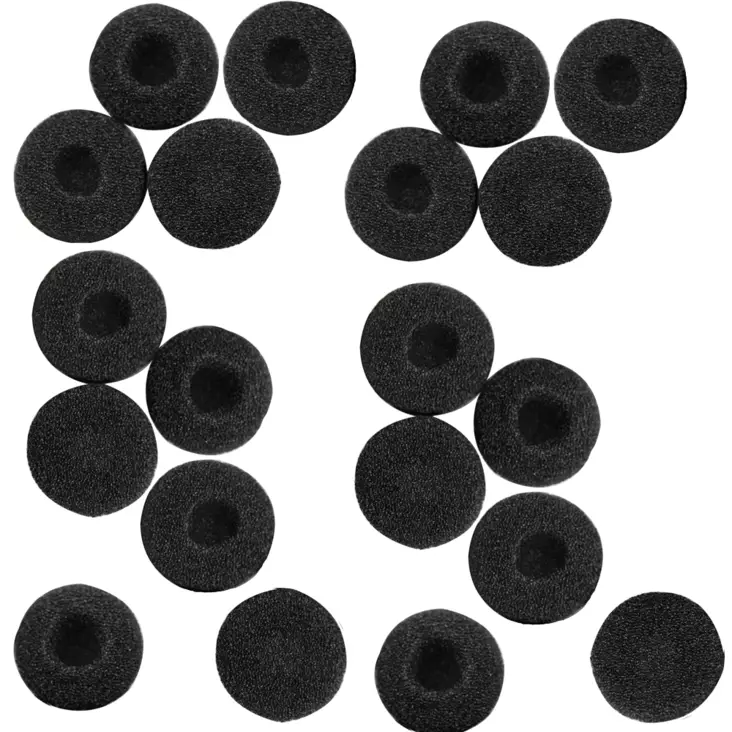 SPONGE-20 PEHMUSTE C-LENKKIKUULOKKEISIIN 20KPL SETTI - Kuulokkeiden pehmusteet ja silikonitupit - 304061 - 1