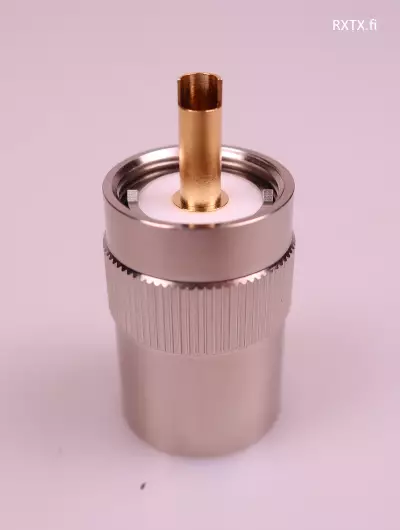 UHF (M) PRO TEFLONLIITIN RG58, PITKÄ JENKAHOLKKI SYVIIN KIINNITYKSIIN, LAADUKAS !!! - RF-liittimet - 7020701 - 1