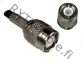 TNC urosliitin RG-58 KAAPELILLE PURISTETTAVA - RF-liittimet - 702092 - 1