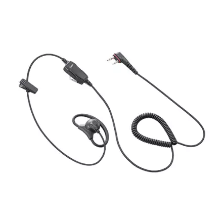 ICOM IJKP-HM-3LS D-LENKKIHEADSET 2-PIN KULMAPLUGI TIIVISTEELLÄ IP54 sopii IC-F1000, IC-F2000, ... - Icom 2-pin kulma headsetit - 303222 - 1