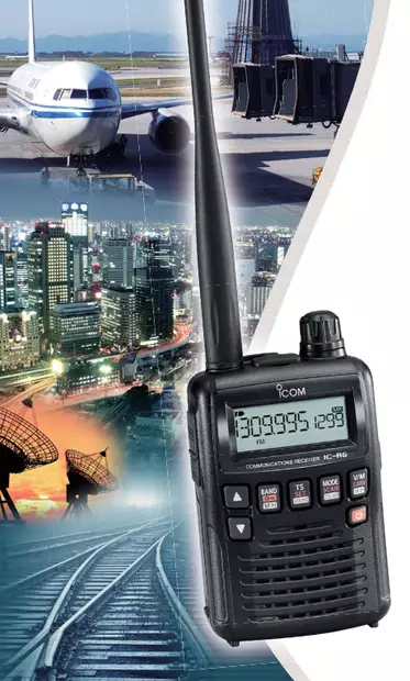 ICOM IC-R6 RADIOSKANNERI 0,1-1300 MHz AM, NFM, FM, WFM - Radioskannerit 0,5-3000MHz - 402002 - 1