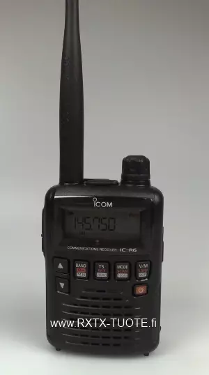 ICOM IC-R6 RADIOSKANNERI 0,1-1300 MHz AM, NFM, FM, WFM - Radioskannerit 0,5-3000MHz - 402002 - 2