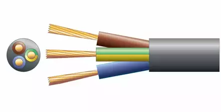 100m KÄÄNTÖMOOTTORI KAAPELI 3-JOHDINN, esim. AR-600XL - Antennikääntömoottorit - 607012 - 1