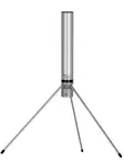 SIRIO GP LB N RHA68 LAAJAKAISTAINEN 1/4 ANTENNI N-LIITTIMELLÄ - RHA68 Tukiantennit 68-72MHz - 503062 - 1