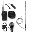 WOUXUN KG-819 BLACK RHA68 + MAATASOANTENNI + JD-2302 HEADSET METSÄSTS VHF - RHA68 TARJOUSPAKETIT - 140252 - 1