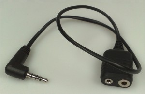 AC-VX1 YAESU / VERTEX / MOTOROLA / DYNASCAN ADAPTERI HEADSETEILLE ja MONOFONEILLE - Audiovälijohdot ja -adapterit - 306002 - 1