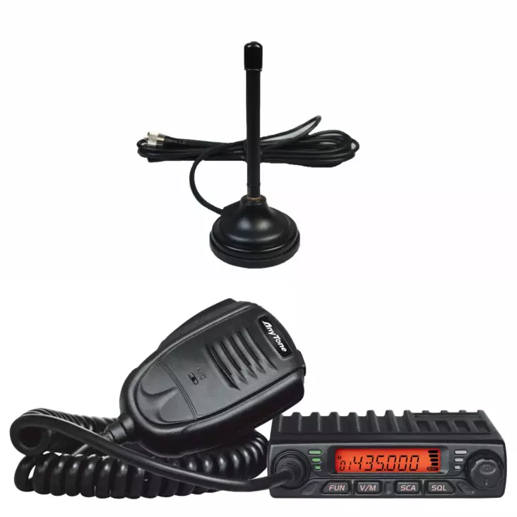 ANYTONE AT-779U UHF AMMATTIRADIO + SAG200 ALGO LYHYT MAGNEETTIANTENNI - UHF TARJOUSPAKETIT - 140222 - 1