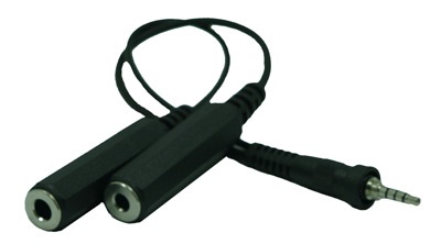 CT-96 YAESU / VERTEX ILMAILUHEADSET ADAPTERI 6,3mm ja 5,35mm - Audiovälijohdot ja -adapterit - 306022 - 1