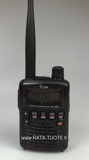 ICOM IC-R6 RADIOSKANNERI 0,1-1300 MHz AM, NFM, FM. WFM - Radioskannerit 0,5-3000MHz - 402002 - 1