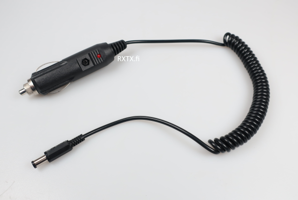 KSC-12V25S AJONEUVOLATAUSJOHTO 12V KSC-25S LATAUSTELAKKAAN - Metsästysradiopuhelinlaturit - 302072 - 1