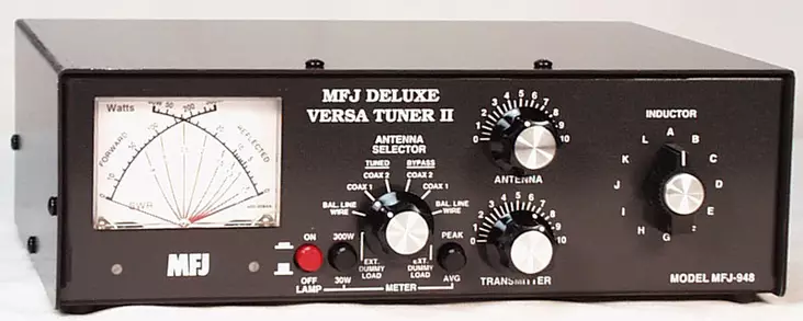 MFJ-948 VERSA TUNER II ANTENNIVIRITIN HF ALUEELLE AVOLINJALLE! - Antennivirittimet ja maatasot - 617002 - 1