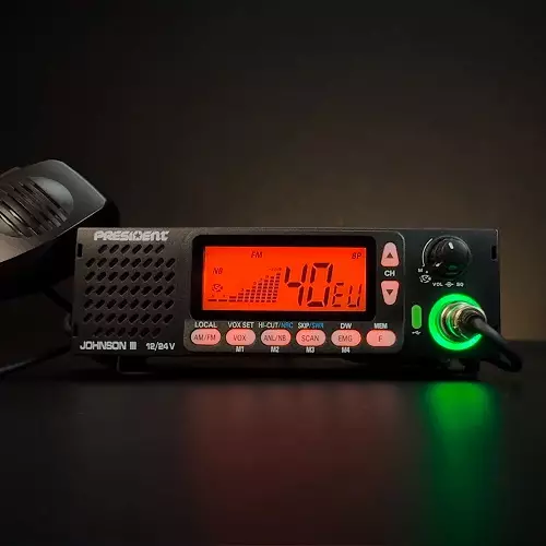 PRESIDENT JOHNSON III CB27 LA-RADIOPUHELIN 12/24V - CB27 AJONEUVORADIOPUHELIMET - 201062 - 1