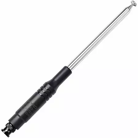 MRW-350 BNC 5/8 AALLON TELESKOOPPI ANTENNI 2m alueelle 145MHz (RX 110- 200 MHz) GARMIN TUTKAT - Teleskooppiantennit - 507022 - 1