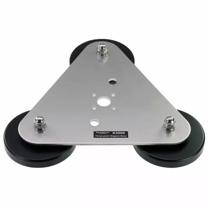 DIAMOND K3000 KOLMIOMAGNEETTIPOHJA => MAGNEETTIEN KULMAA VOI HIEMAN MUUTTAA! - Antennien magneettijalat - 603062 - 1