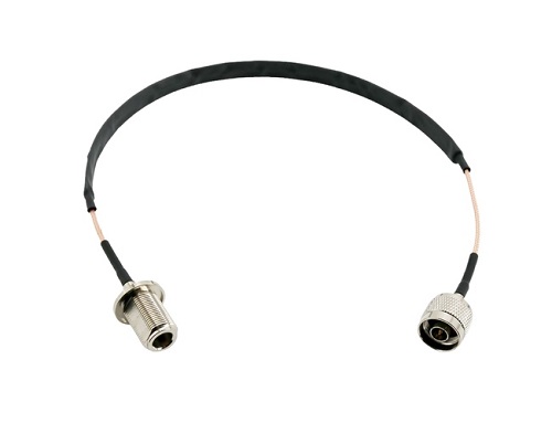 50cm IKKUNALÄPIVIENTI N-uros / N-naaras - Ikkunaläpiviennit - 705012 - 1